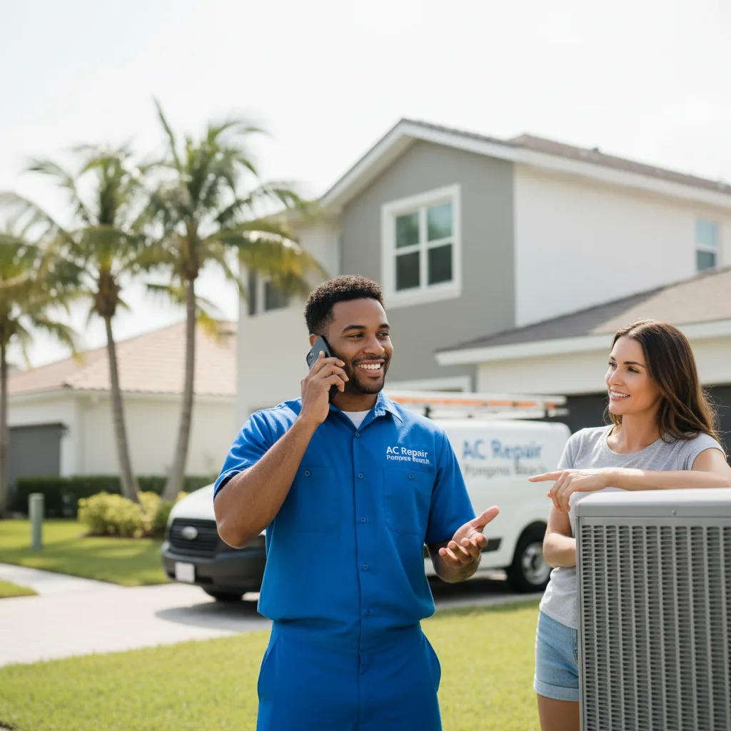 AC Repair Pompano Beach customer support in Fombell